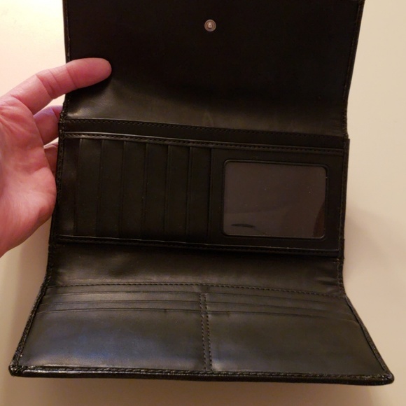 Black Coach wallet - Picture 2 of 4